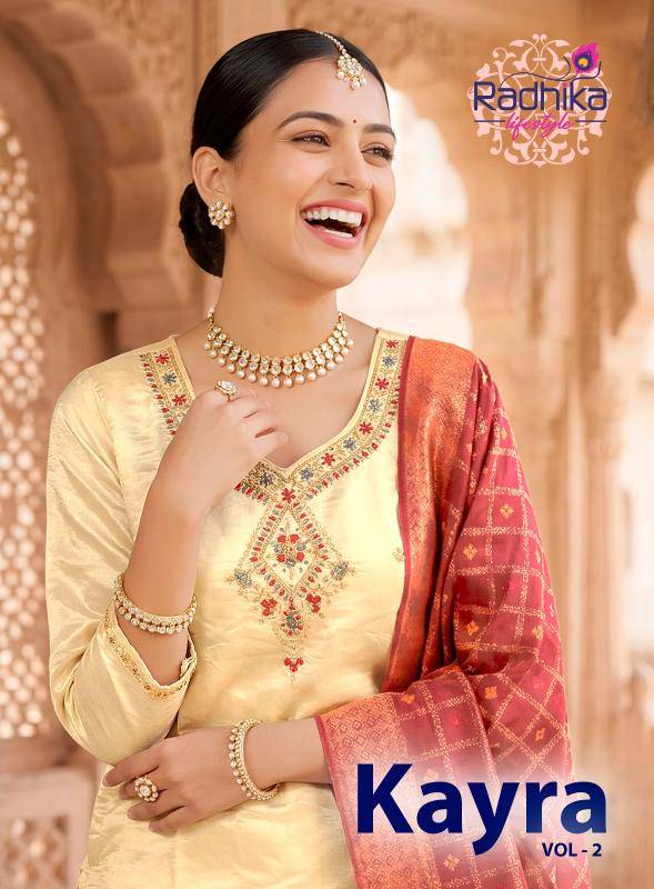 Radhika lifestyle kayra vol 2 Kurti exporters in Pune